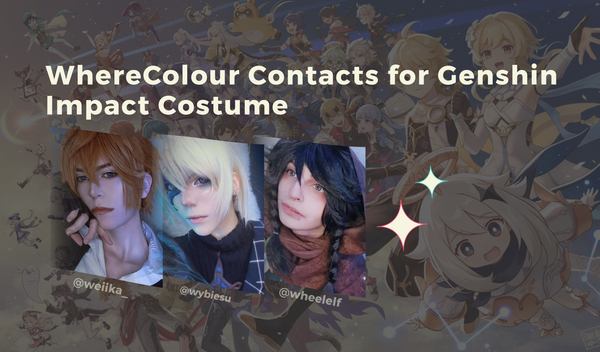WhereColour Contacts for Genshin Impact Costume