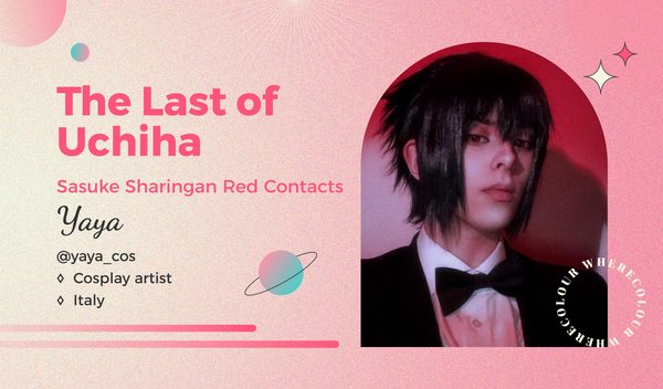 The Last of Uchiha: Sasuke Sharingan Red Contacts