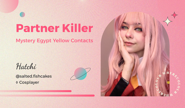 Partner Killer: Mystery Egypt Yellow Contacts