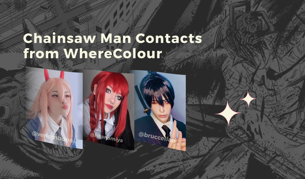 Chainsaw Man Contacts from WhereColour