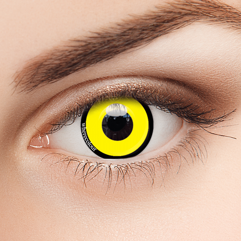 Lollipop Bright Yellow Contacts