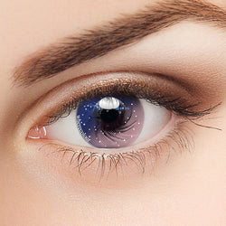 Amazing Pink Galaxy Colored Eye Contacts Lenses