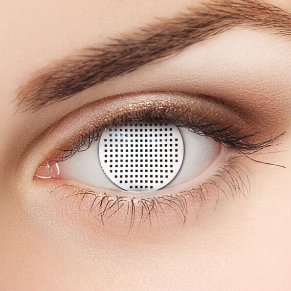Best White Mesh Plano Contacts