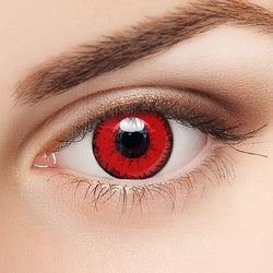 Influencers- Scary Demon Red Eyes Contacts